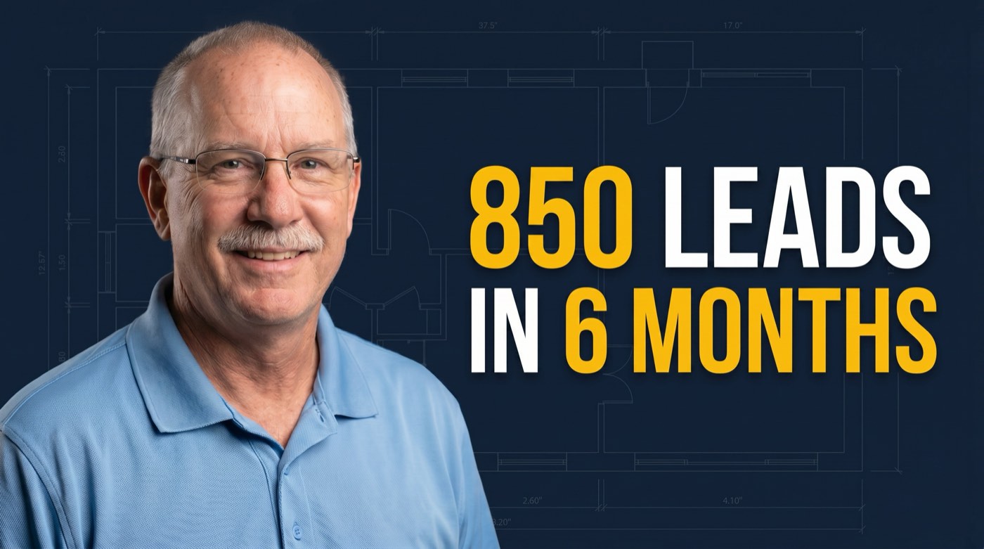 850 leads in 6 months for Apex Roofing